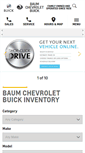 Mobile Screenshot of baumchevybuick.com